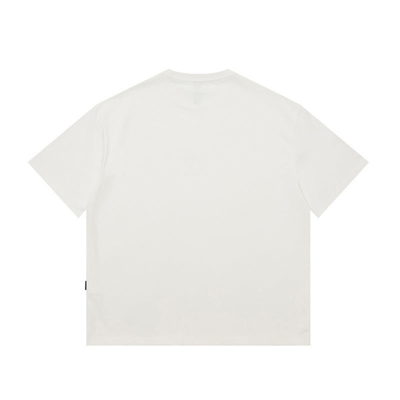 Men T Shirt Summer T-shirt Tee Short Sleeve Top for Men and Women