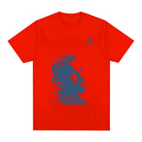 Vintage Rapper Drake Portrait Graphic T Shirt Men's Fashion