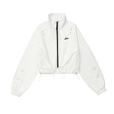 Women Jacket Stand Collar Jacket Shell Jacket Autumn Loose Sports