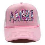 Amiri Hat Summer amiri print baseball cap sun hat