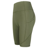 Women Yoga Sports Shorts Workout Elastic Slimming Quick-Drying