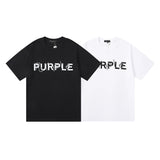 Purple Brand T Shirts Loose Casual Short Sleeve T-shirt