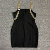 Women's Evening Dress Sexy Suspenders Slim Fit Bandage Dress Dress Dress