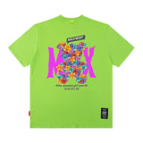Men T Shirt Hiphop Couple Short Sleeve T-shirt Hip Hop Oversize Half Sleeve Tee