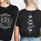 Terrasen Home of The Stag T-shirt Women Cotton Short Sleeve