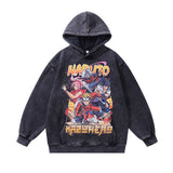 Men Hoodie Loose Couple Hoodies Retro Hooded Sweater Men