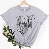 Magical Wizard Castle Shirt Movie Inspired Tee Wizard School