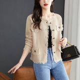 Women Knitwear Autumn and Winter Knitting Cardigan