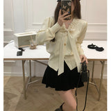 Women Knitwear Autumn and Winter V-neck Sweaters Cardigan