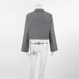 Women Trench Coat Fall/Winter Long Sleeve Short Coat