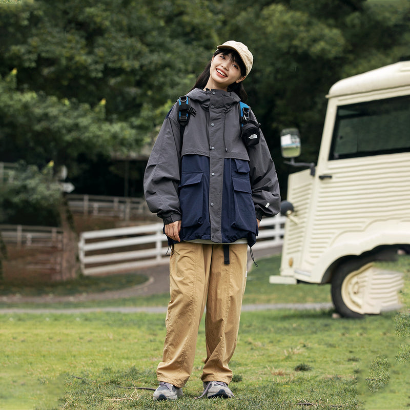 Unisex Jacket Autumn Outdoor Work Clothes Hooded Jacket