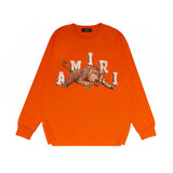 Amiri Long Sleeve Shirt Fashion Brand Long Sleeve Long-Sleeved T-shirt Blouse