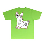 Amiri T-Shirt Rabbit Printed Short Sleeve T-shirt