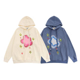 Men Hoodie Cute Graffiti Couple Hooded Sweater