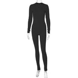 Women Jumpsuit Spring Slim-Fitting Yoga Sports Jumpsuit