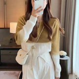 Women Knitwear Autumn Winter Sweater Loose Sweater