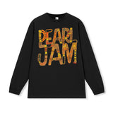 Pearl Jam T Shirts pearl jam rock band vintage short sleeve t-shirt men's print