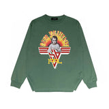 Amiri Long Sleeve Shirt Long Sleeve Long-Sleeved T-Shirt Blouse