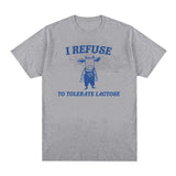 Tolerate Lactose Funny Meme Tee Shirt Men Women Fashion