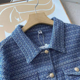 Women Jacket Autumn and Winter Loose Vintage Denim Jacket