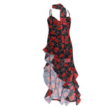 Women Dresses Spring Dress Slim Fit Slit Dress