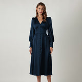 Women Dress Autumn and Winter Dress Long Skirt