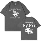 Percy Jackson Camp Half Blood Graphic T Shirt Men O-Neck