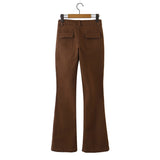 Women Sweatpants Overalls Women's Slim Flared Casual Mopping Pants