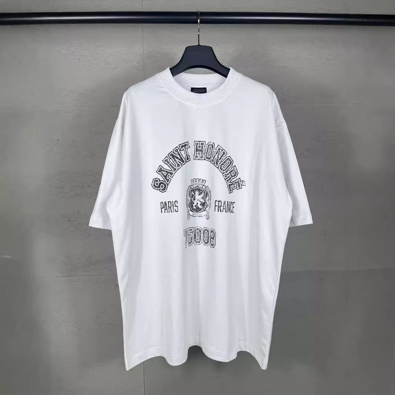 Men T-shirts Saint Honore Paris France Tee