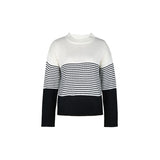 Women Knitted Sweater Autumn and Winter Striped Sweater