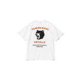Men T-shirts HUMAN Bear Printed Short Sleeve T-Shirt