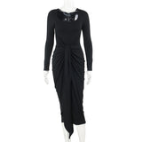 Women Dresses Long Sleeve Dress Autumn Winter Long Dress