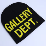 GALLERY DEPT Hat men's and women's alphabet knitted hat autumn and winter outdoor