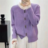 Women Knitwear Autumn and Winter Sweater Knitted Cardigan
