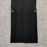 Women's Evening Dress Hollow-out Camisole Split Sling Formal Dress Bandage One-Piece Dress