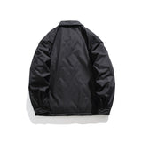 Unisex Winter Cotton Coat Three-Dimensional Pocket Decoration Lapel Cotton-Padded Coat Retro Workwear Shirt Cotton-Padded Jacket