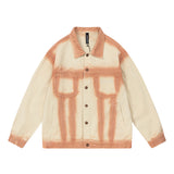 Unisex Jacket Autumn Retro Distressed Jacket