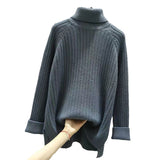 Women Knitwear Autumn and Winter Turtleneck Knitwear Slim Fit Clothes