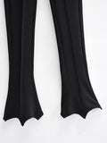 Women Sweatpants Autumn Suit Pants Slim Fit Flared Pants