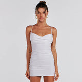 Women Dresses Summer Sexy Backless Sheath Dress