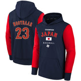 MLB Hoodie WBC Japan Shohei Otani 1 sweater baseball jersey hoodie (Part 3)