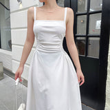 Women Dresses Dress Long Dress with Suspenders (Csm202403)