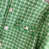 Women Woolen Coat Tweed Chanel Coat