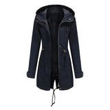 Women Trench Coat Anorak Women Spring and Autumn Coat Loose