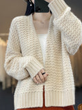 Women Knitwear Fall/Winter Loose Knitted Cardigan