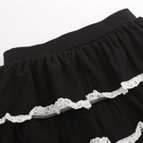 Women Skirt Cake Dress Ballet Style Pettiskirt Casual Short Skirt