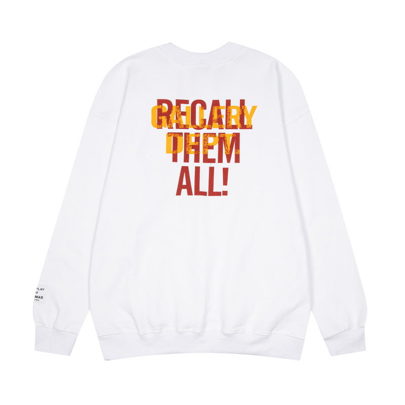 Gallery Dept Sweatshirts Unisex Loose Casual Crew Neck Sweater