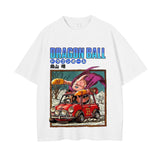 2024Men Dragon Ball Z T Shirt Anime Japanese Printed T-shirt