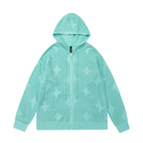 Unisex Jacket Autumn Hooded Hollow Sweater