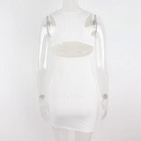 Women Dresses Spring and Summer Dress Hollow Backless (Bla0420)